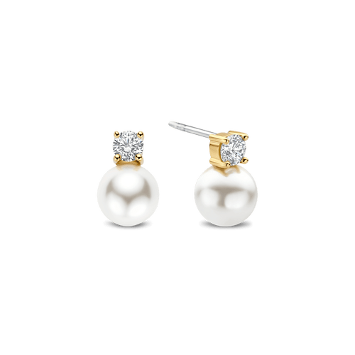 TI SENTO Zirconia Pearl Earrings