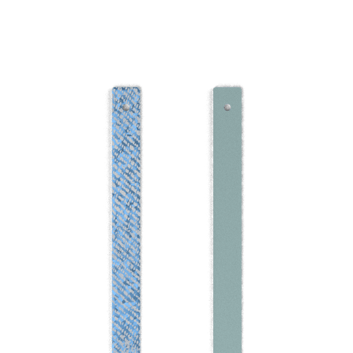 Reversible insert - Bracelets, Iridescent Denim / Celeste