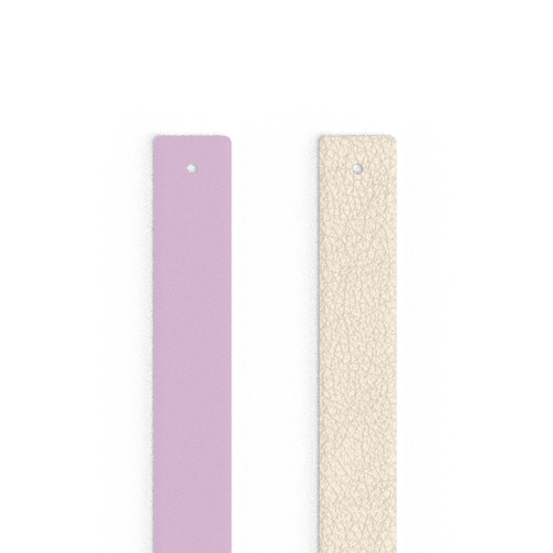 Leather insert - Bracelets, Magnolia / Pearl White