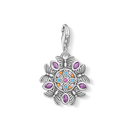 Thomas Sabo Charm pendant amulet kaleidoscope silver