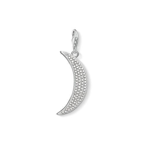Thomas Sabo Charm pendant moon pavé