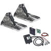 Lenco 17" x 12" Extreme Duty Performance Trim Tab Kit w\/Standard Tactile Switch Kit 12V [RT17X12XD]