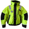 First Watch Hi-Vis Flotation Bomber Jacket - Hi-Vis Yellow\/Black - X-Large [AB-1100-HV-XL]