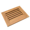 Whitecap Teak Louvered Insert - 7-1\/2" x 9-1\/8" x 3\/4" [60712]