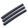 Ancor Adhesive Lined Heat Shrink Tubing (ALT) - 1\/4" x 3" - 3-Pack - Black [303103]