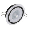 Lumitec Mirage Positionable Down Light - White Dimming, Red\/Blue Non-Dimming - White Bezel [115128]