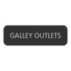 Blue SeaLarge Format Label - "Galley Outlets" [8063-0224]