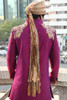 Amazing Pink Magenta Raw Silk Designer Sherwani1143