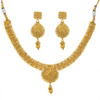 Stunning Gold Plated Necklace Set1941
