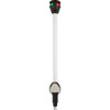 Attwood LightArmor Bi-Color Navigation Pole Light w\/Task Light - Straight - 10" [NV6LC2-10-7]