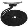 Sea-Dog Double Braided Nylon Dock Line - 1\/2" x 25 - Black [302112025BK-1]