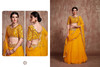 Yellow color Soft Net Fabric Lehenga Choli