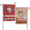 San Francisco 49ers Flag 12x18 Garden Style 2 Sided