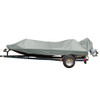 Carver Performance Poly-Guard Styled-to-Fit Boat Cover f\/18.5 Jon Style Bass Boats - Shadow Grass [77818C-SG]