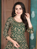 Gorgeous Dark Green Georgette Anarkali Salwar Kameez662