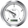 Faria Newport SS 4" Tachometer w\/Hourmeter f\/Diesel w\/Magnetic Pick-Up - 4000 RPM [45006]