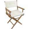 Whitecap Directors Chair w\/Cream Cushion - Teak [61043]