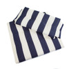 Whitecap Seat Cushion Set f\/Directors Chair - Navy  White Stripes [97240]