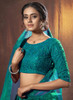 Gorgeous Blue Soft Net Lehenga Choli3744