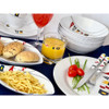 Marine Business Melamine Oval Snacks Set - REGATA - Set of 4 [12014]