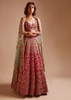 Gorgeous Red Raw Silk Lehenga Choli4164