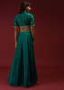 Gorgeous Turquoise Green Silk Lehenga Choli4710