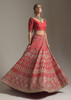 Gorgeous Red Silk Lehenga Choli4698