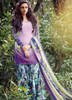 Light Purple color Pure Cotton Fabric Suit