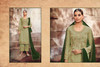 Light Green color Georgette Fabric Embroidered Suit