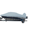 Carver Sun-DURA Styled-to-Fit Boat Cover f\/22.5 V-Hull Runabout Boats w\/Windshield  Hand\/Bow Rails - Grey [77022S-11]