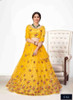 Yellow color Net Fabric Lehenga Choli