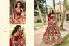 Maroon color Velvet Fabric Heavily Work Lehenga Choli