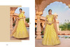 Yellow color Net Fabric Lehenga Choli