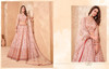 Powder Pink color Net Fabric Lehenga Choli