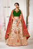 White color Silk Fabric Lehenga Choli