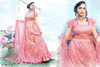 Pink color Satin Fabric Lehenga Choli