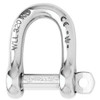 Wichard Self-Locking D Shackle - Diameter 6mm - 1\/4" [01203]