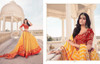 Yellow color Satin Fabric Lehenga Choli