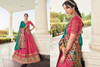Pink color Banarasi Silk Jacquard Fabric Lehenga Choli