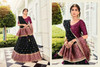 Black color Banarasi Silk Jacquard Fabric Lehenga Choli