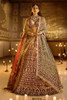 Maroon color Velvet Fabric Embroidered Lehenga Choli