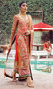 Elegant Red Silk Suit2802