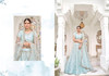 Blue color Silk Fabric Lehenga Choli