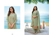 Green color Chinnon Georgette Fabric Suit