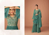 Elegant Blue Georgette Salwar Kameez3505