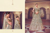 Elegant Grey Net Lehenga Choli3542