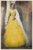 Yellow color Net Fabric Lehenga Choli