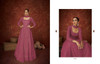 Pink color Georgette Fabric Full Sleeves Floor Length Anarkali style Suit