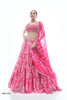 Pink color Silk Fabric Lehenga Choli