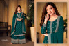 Elegant Bluish Green Georgette Salwar Kameez4168